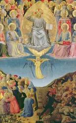 Dommedag, midterpanel fra en triptykon